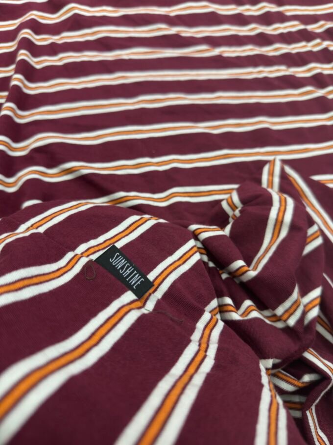 Striped T-shirt Cotton for Men's - Afbeelding 4