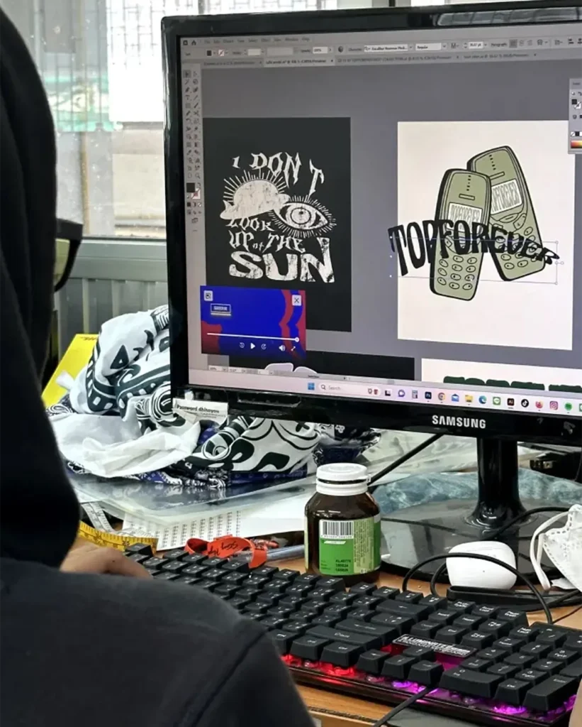 เปลี่ยนไอเดียของคุณให้เป็นงานออกแบบ — การออกแบบการผลิตและเสื้อผ้า