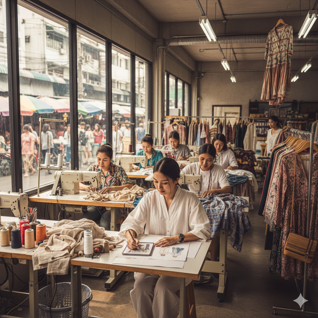 Creare un marchio di abbigliamento in Thailandia è più facile di quanto pensi.